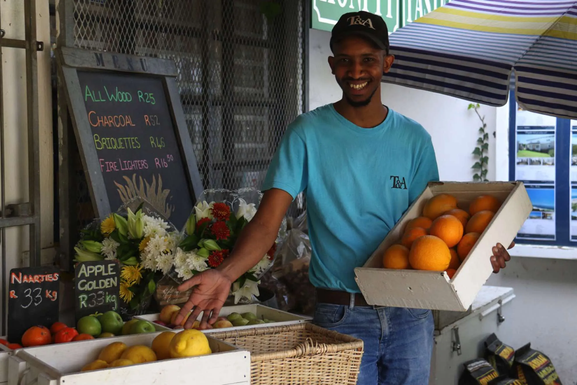 The Thyme & Again farm stall on the N2 near Keurboomstrand